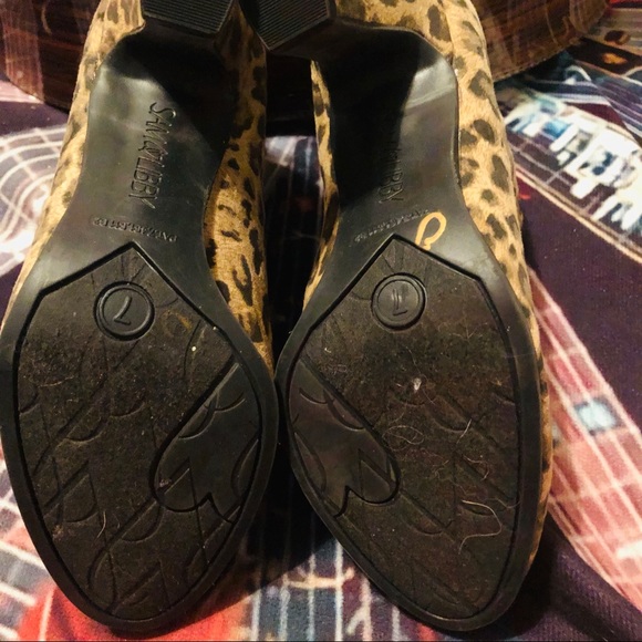 SALE!!! Hot Sam&Libby Leopard Ankle Booties! Size 7 - Picture 10 of 10